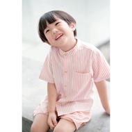 Candy collection Pink Shirt (Only The) Baju Sekolah Budak Lelaki Kemeja Budak Lelaki Cotton