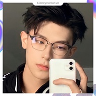 LIONEYEWEAR square frame glasses, square glasses for men and women. 0 degree nearsighted glasses