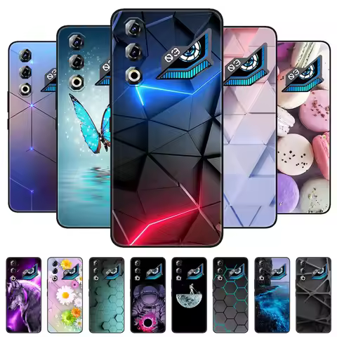 For Nubia Neo 3 GT 5G Case Neo3 Cover Funda Luxury TPU Shockproof Cartoon Silicone Phone Cover For N