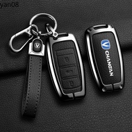 Zinc Alloy Key Case Bag For Changan CS35 CS15 CS75 Cx70 CS95 V3 V7 Eado Raeton Car Key Shell Car Int