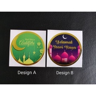 &lt;&gt;Raya sticker 5cm (20pcs) | Kuih Raya Sticker