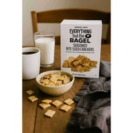 Trader Joe's ORGANIC Everything But the Bagel Seasoned Bite Sized Crackers 288g