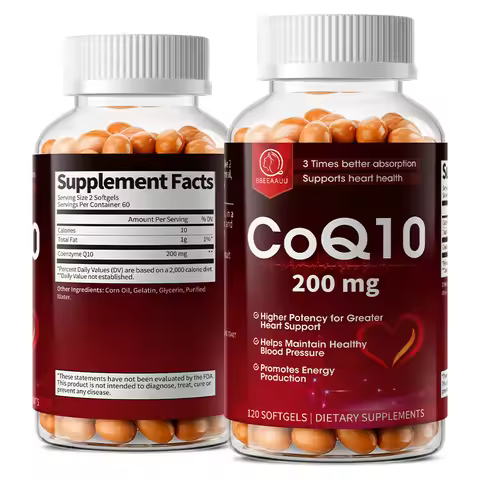 BBEEAAUU 300mg Organic Ultra High Absorption COQ10 Coenzyme Q10 Blood Vessels&Heart Health Blood Pre