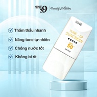 (BUY 1 GET 1 FREE PERFUME)Nine 9 sunscreen 50gr absorbs quickly, does not clog, gently lifts tone G 