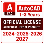 Autodesk Autocad 2027 | 2026 | 2025 | 2024【1-3 Years】Genuine Subscription Key