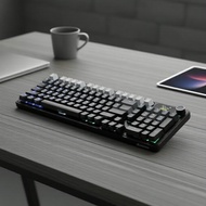 ATTACK SHARK X98PRO Wireless Mechanical Keyboard, Gasket Hot-Swap, Side-Printed PBT Keycaps for Gami