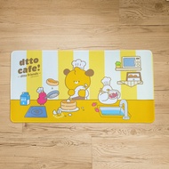 [dtto friends] dtto cafe Large Table Mat Insulation Mouse Placemat