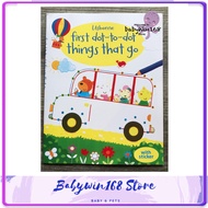 First dot-to-dot Activity Book with sticker -  First Things that go