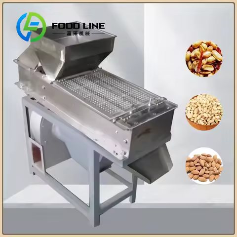 New Product Release Nut Cashew Peeling Machine Peanut Lentils Peeling and Splitting Machine