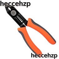 HECCEHZP Crimping Tool, Orange High Carbon Steel Wire Stripper, Durable Cable Tools Electricians