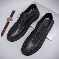 Men's Shoes Men's New Style Autumn Business Formal Wear British Style Leather Shoes Black Men's Shoes Casual Board Shoes Dr. Martens Boots