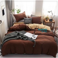KONICO SPREI AESTHETIC POLOS PASTEL / MINIMALIST KOREAN COKLAT TUA