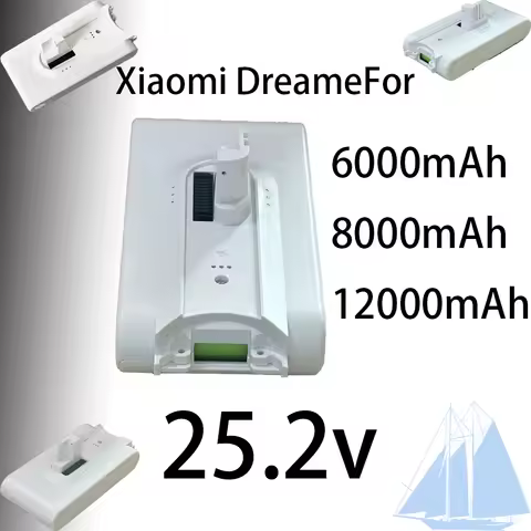 888888 Replaceable Li Ion Battery Pack 25.2V 6000 to 12000mAh for Xiaomi Dreame V8 V9 V9P V10 VVN3 V