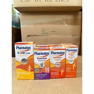 Pharmaton energy pills, Kiddi syrup multivitamin - distributed by DKSH
