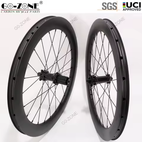 20 Inch Carbon Folding Bike Wheelset 406 451 Clincher Tubeless Disc Wheels Hook / Hookless 20inch Qu