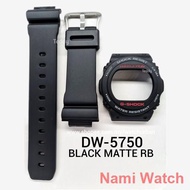 jamtangan gshock Aksesori ✚♣✾CASIO G-SHOCK BAND AND BEZEL DW5700 DW5750 100% ORIGINAL