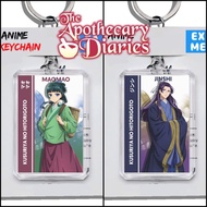 GANTUNGAN Kusuraya no Hitorigoto Keychain - The Pharmacy Diaries Keychain - Anime Keychain - Maomao 