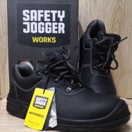 SAFETY JOGGER MEN'S SAFETY SHOES S96-9910 BESTRUN LEATHER SAFETY BOOTS KASUT KERJA SAFETY LELAKI