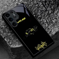 Rossi 46 style (14) design Phone Case Glass for Samsung Galaxy S20 S21 S22 S23 S24 S25 Ultra Plus S2