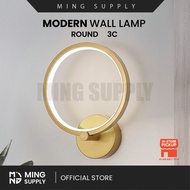 Modern Wall Lamp 15390 Wall Light LED Lighting Light Bulb Luxury Lighting Gold Lampu Dinding Mewah S