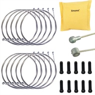 10 pcs 2m Long Universal Bicycle Bike Replaceable Brake Inner Wire Cable for Moutain Bike Road Bike