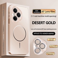 Luxury Frosted Magnetic Wireless Charge Case For Huawei Honor 400 Pro 400 Global Magic 8 Pro P80 Ult