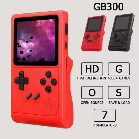 GB300 Portable Handheld Game Player 3.0 inch Screen TV Video Game Console AV Output Retro Game Conso