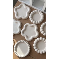 LILIN CANDLE HOLDER GLASS COAST/ | TRAY FLOWERS | AESTHETIC AESTHETIC | AESTHETIC COASTER | Photo PR