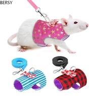 BERSY Leash Leads Outdoor Small Pet Ferret Pet Adjustable Harness