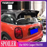 For MINI Cooper F56 F55 AG Style Spoiler High Quality Carbon Fiber Material 2014-2020 Rear Roof Wing