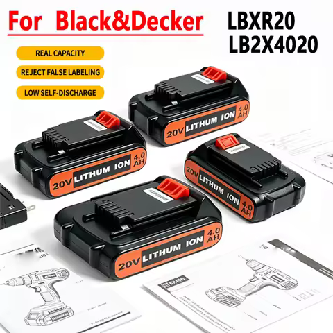 1/2/4Pcs BL2018 Replace for Black & Decker 20V Battery Pin LBXR20-OPE LB20 LB2X4020 LBX20 LB2X4020-O