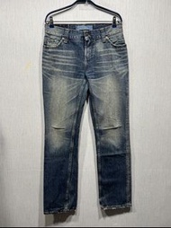 Levis二手牛仔褲👖522 W31 L32 522-0546 左腿褲管有磨損（圖五）