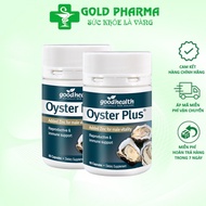 Oyster Plus Good Health New Zealand Dwarf Oyster Essence, Zinc Supplement 60 Capsules