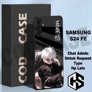 HP Glossy glitter Softcase for type SAMSUNG S24 FEhp Anime Motif/case samsung s24 fe/casing samsung 