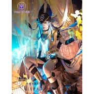 MAN GU Game Genshin Impact Cyno Cosplay Costume Full Set Halloween Carnival Party Full Set Cosplay C