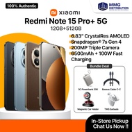 Redmi Note 15 Pro Plus 5G / 15 Pro 5G | 12+512GB / 8+512GB / 8+256GB Smartphone