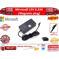 Original Microsoft 15V 6.33A (Magnetic Pin) Surface 1798 1703 1796 1706 1873 1735 1724 Laptop Series