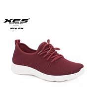 XES (Refresh) Ladies LCLZOL01 Black/Maroon Slip-on Sneakers