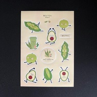 Beutea Edamame Avocado Sticker