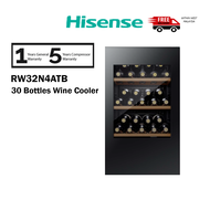 Hisense RW32N4ATB Wine Cooler 30 Bottles LED Lighting Wine Cellar / Fridge / wine chiller