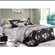 KATUN RAMADAN BON1TA MATERIAL BED SHEET (BUY 1 GET PILLOWCASE & BOLSTER) PREMIUM SOFT COTTON BED SHE