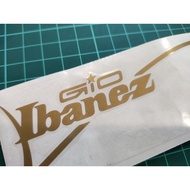 Sticker Ibanez guitar GIO ibanez sticker