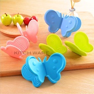 KITCH WARE 2 PCS Butterfly Heat Insulation Thermal Hot Pot High Temperature Clip Microwave Oven Anti-scalding Tray Clip