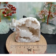 Clear Quartz Druzy Geode Agate Morocco Pointnatural (1)