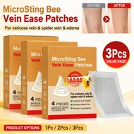 Leg Firming Patches 4 Pcs – Bee Venom & Vitamin E, Slimming Care, Soothing Relief Tampalan Pengencan