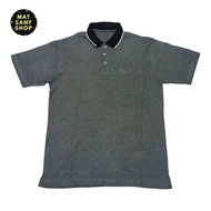 Kemeja Kaos Polo Shirt Polos Basic TRC Preloved Abu Abu