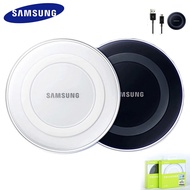 Original Samsung S6 S22 S21 S20 FE/Plus W23 W22 W21 Wireless Charger QI Charge Pad EP-PG920I For Galaxy S10e S10 5G Z Fold 4 3