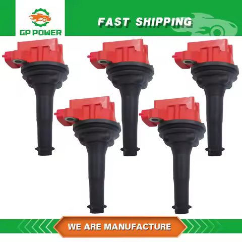 5PCS GP POWER IGNITION COIL UF517 30713417 86778370 307134170 C1721 FOR VOLVO C30 C70 S40 S60 V50 V7