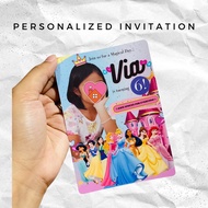 Personalized Invitation | 4R Size