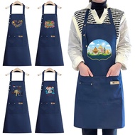 Songkran Fashion Apron Can Be Used In Both Coffee Shops And Houses Good Aprons. Back Strap Model Lig